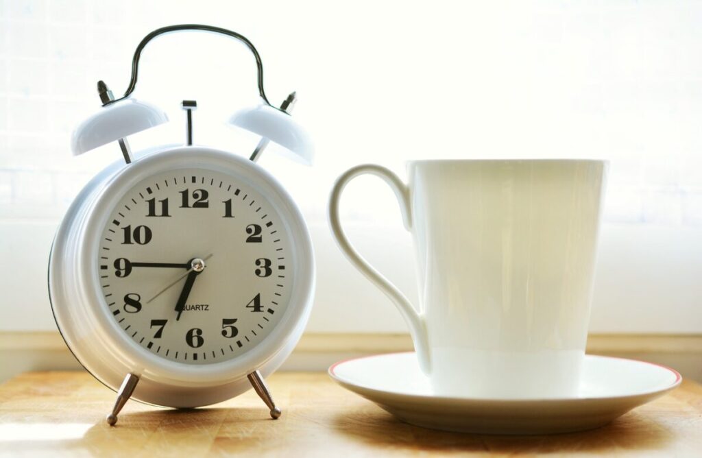 自分の時間の作り方。早寝早起き